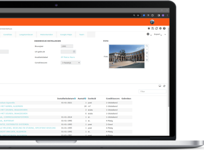 onderhoudsgevoelige elementen